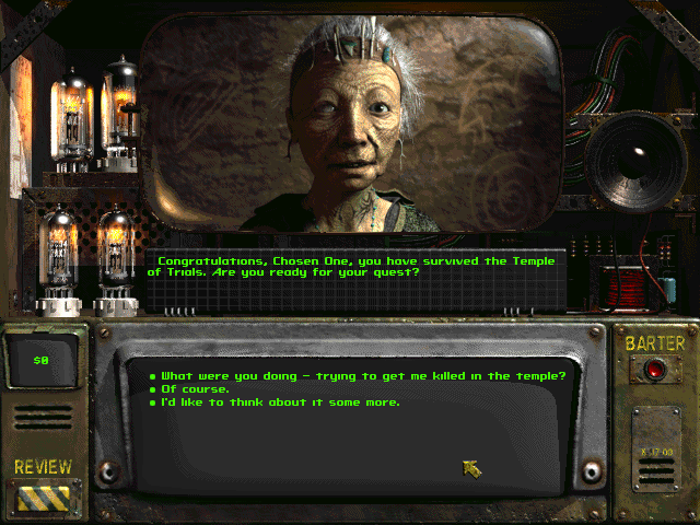 fallout 2 screenshot 1 - فال‌اوت از صفر تا صد؛ آخرین جنگ بشریت