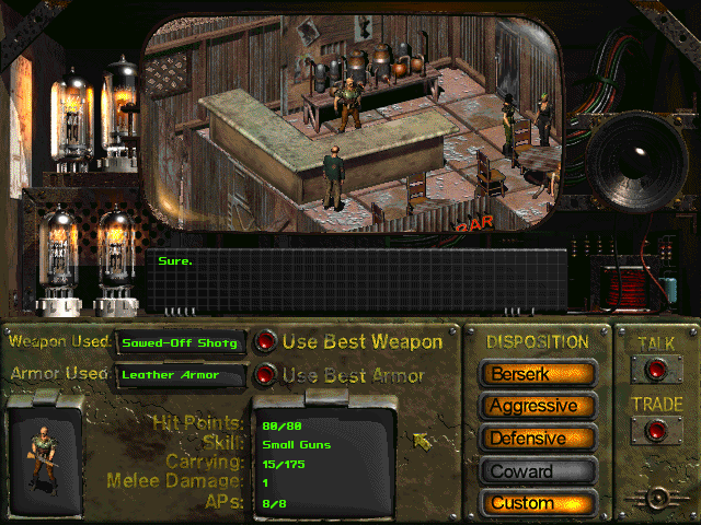 fallout 2 screenshot 4 - فال‌اوت از صفر تا صد؛ آخرین جنگ بشریت