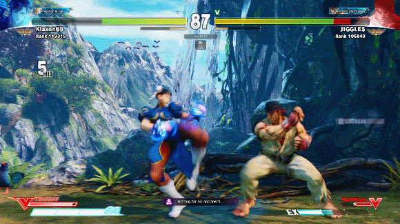 Street Fighter 5 Gameplay GIF