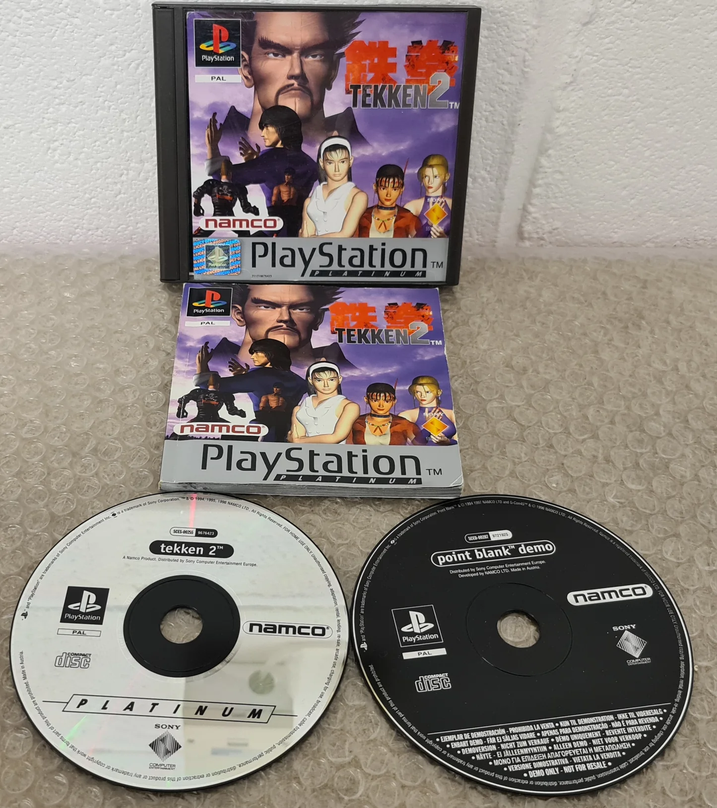 Tekken 2 PS1 Disc