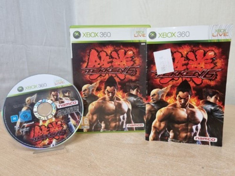 Tekken 6 Xbox 360 Disc