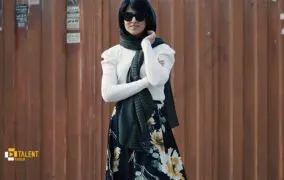 بررسی دامن زنانه لیلیان مد مدل W0416007SK-1