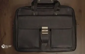 بررسی کیف اداری مردانه چرم بارز مدل DP1