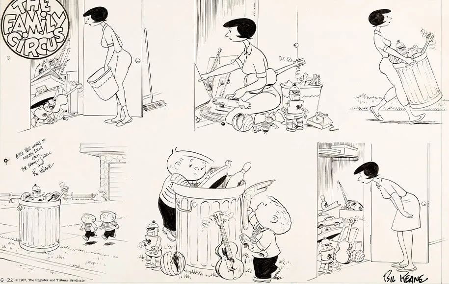 سیرک خانواده. کاراکتر باهوش کمیک