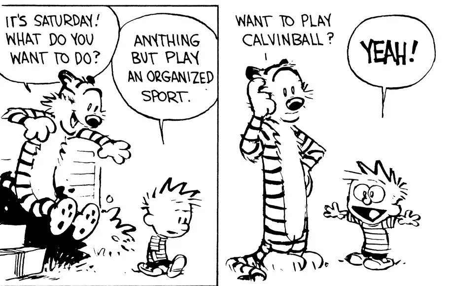 کالوین. کاراکتر باهوش کمیک