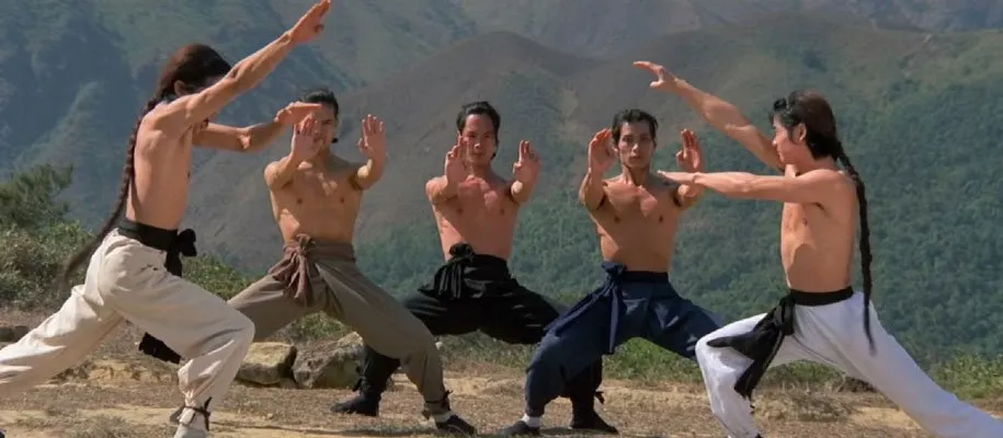 فیلم اکشن «پنج استاد شائولین»