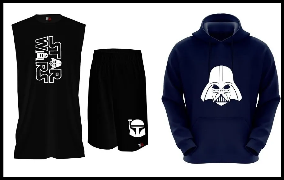 ورزش کردن با لباس‌های استار وارز