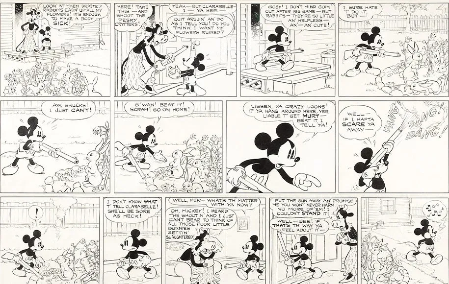 میکی ماوس. کاراکتر باهوش کمیک