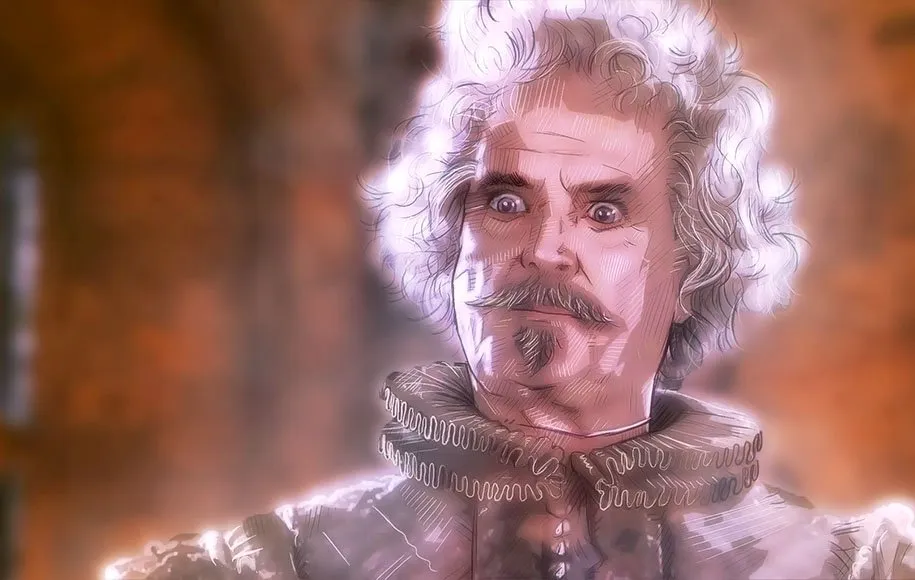 نیک تقریبا بی‌سر. هری پاتر