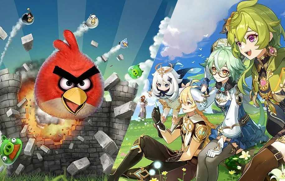 انگری بردز گنشین ایمپکت