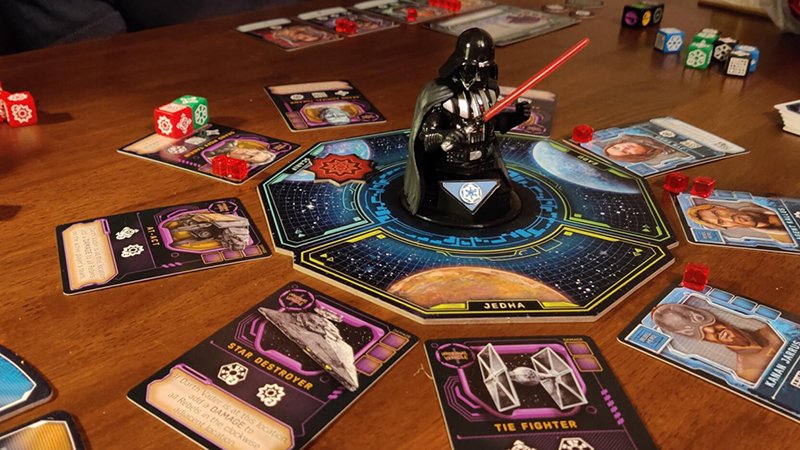 Star Wars Dark Side Rising board game - ۱۰ بازی رومیزی برتر جنگ ستارگان