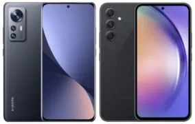 گلکسی A54 شیائومی 12X