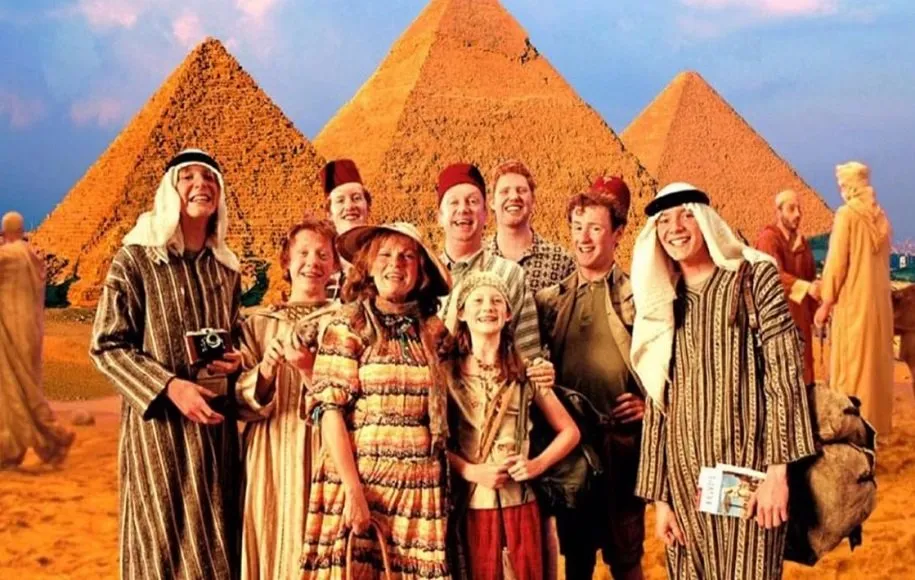 خانواده‌ی ویزلی در فیلم هری پاتر