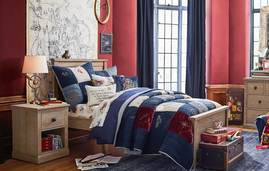 انتخاب تخت و روتختی با تم هری پاتر