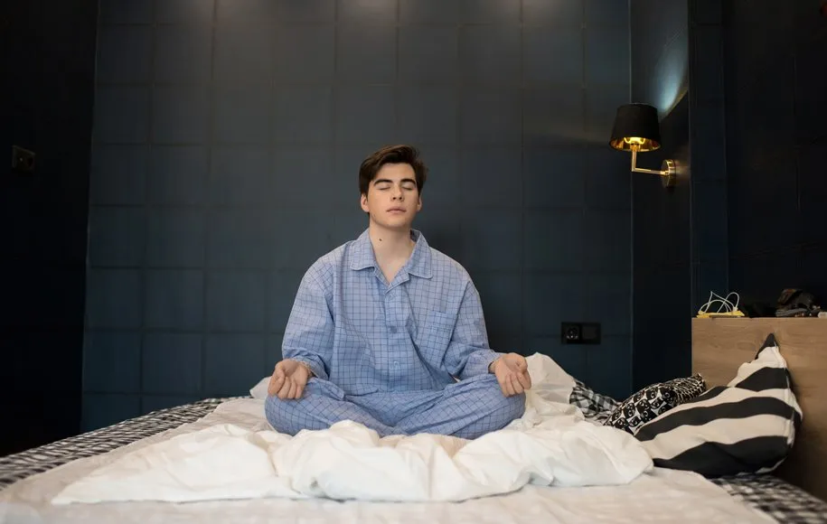 مدیتیشن راه حلی برای اضطراب شبانه