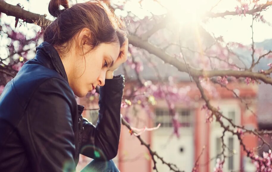 افسردگی با شکوفه‌های بهاری