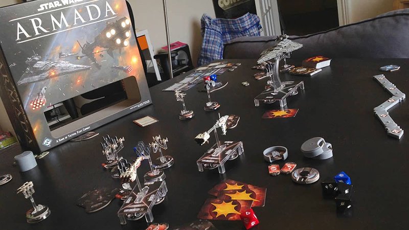 star wars armada board game - ۱۰ بازی رومیزی برتر جنگ ستارگان