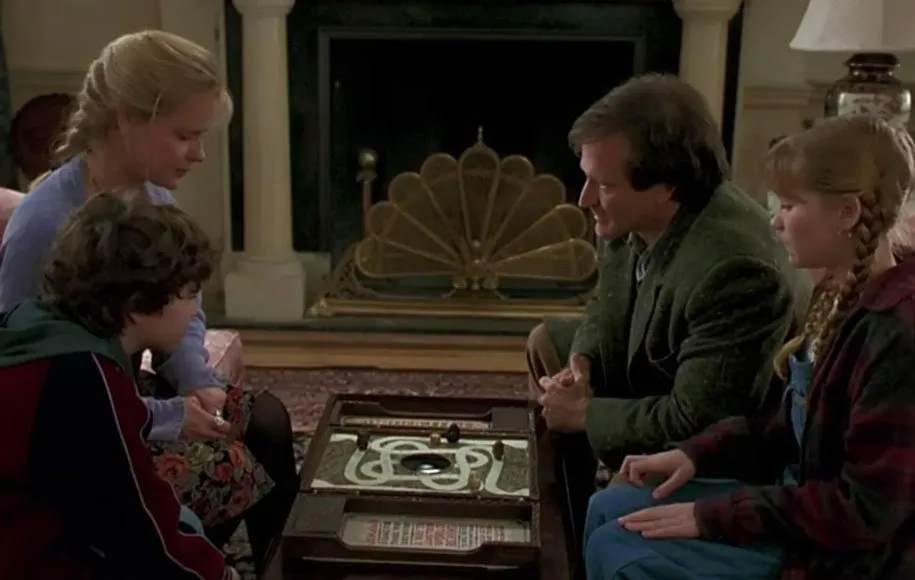 نمایی از جومانجی از بهترین فیلم‌های خانوادگی