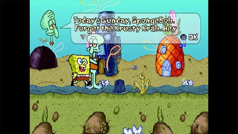 بازی باب اسفنجی Supersponge PS1