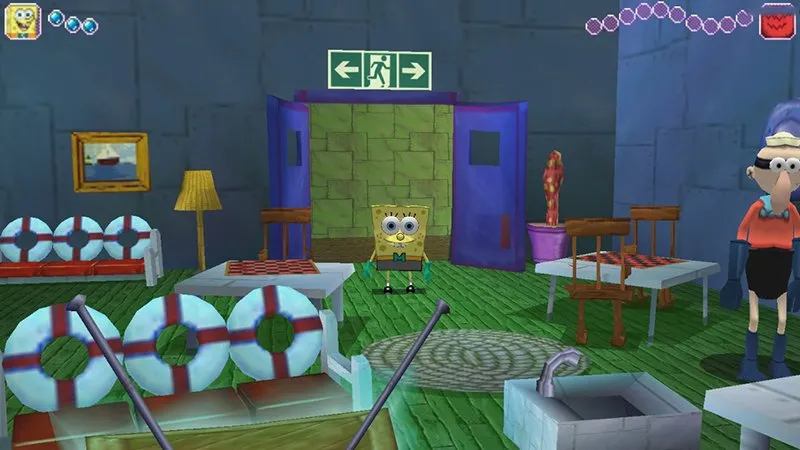 بازی باب اسفنجی The Yellow Avenger