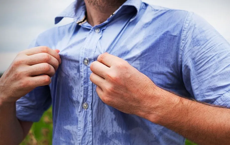 عرق کردن زیاد