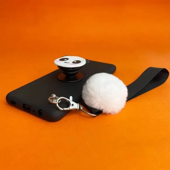 قاب طرح پاندا مناسب گلکسی A01 به همراه پاپ سوکت و بند