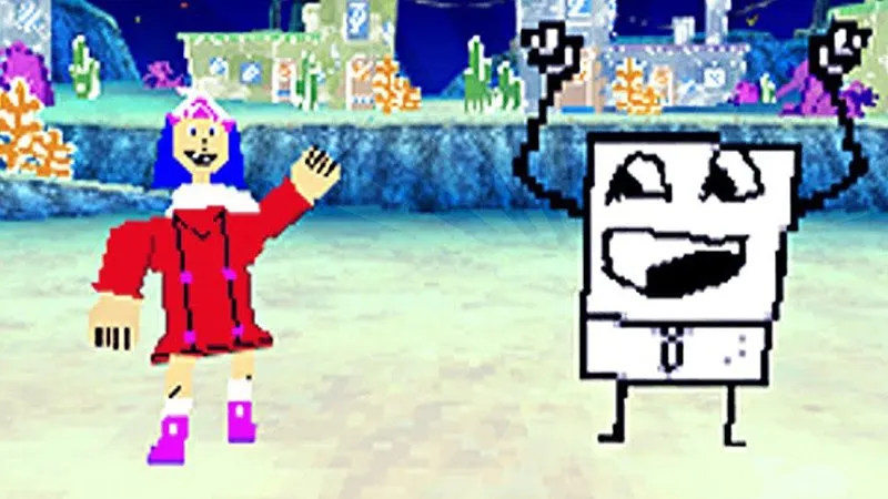 بازی باب اسفنجی Drawn to Life