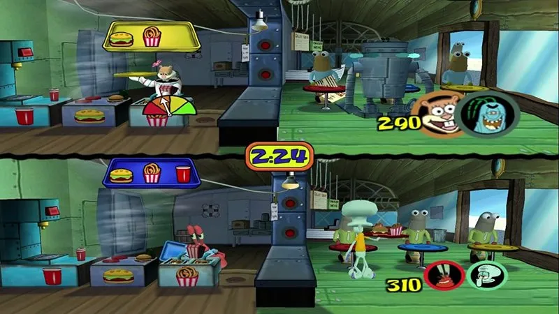 بازی باب اسفنجی Lights Camera Pants