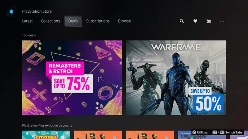 PS5 Store