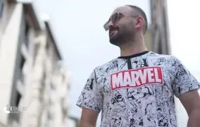 بررسی تیشرت آستین کوتاه مردانه فانتازیو مدل مارول