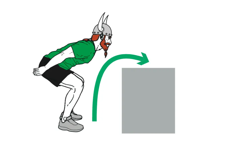 پریدن روی جعبه