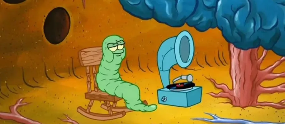 اپیزود کرم گوش کارتون باب اسفنجی