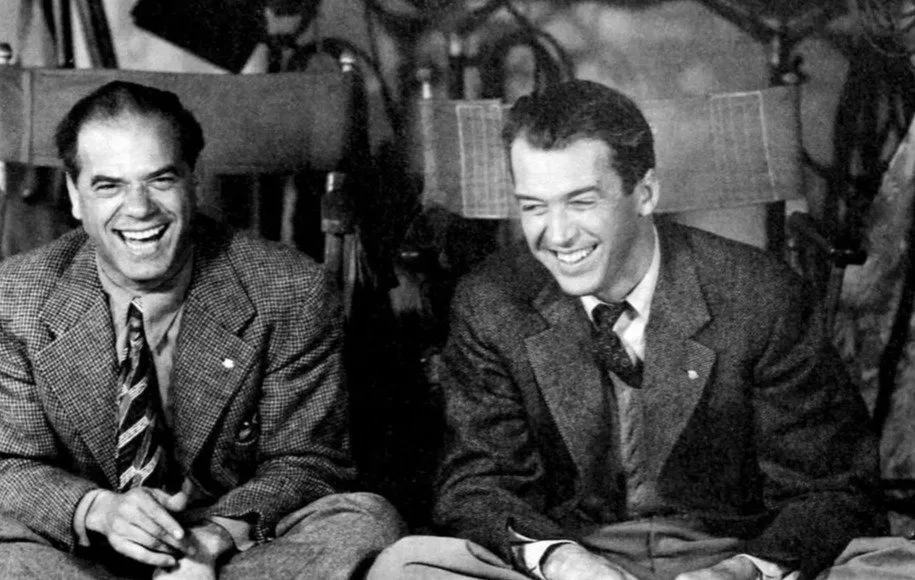 فرانک کاپرا و جیمز استوارت