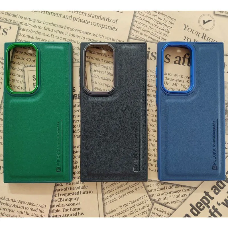 کاور چرم برای گوشی A34