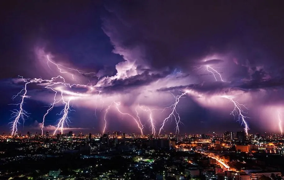 رعد و برق و تخلیه‌ی الکتریکی و الکتریسیته