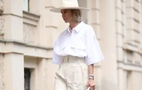 استایل تابستانه با رنگ سفید