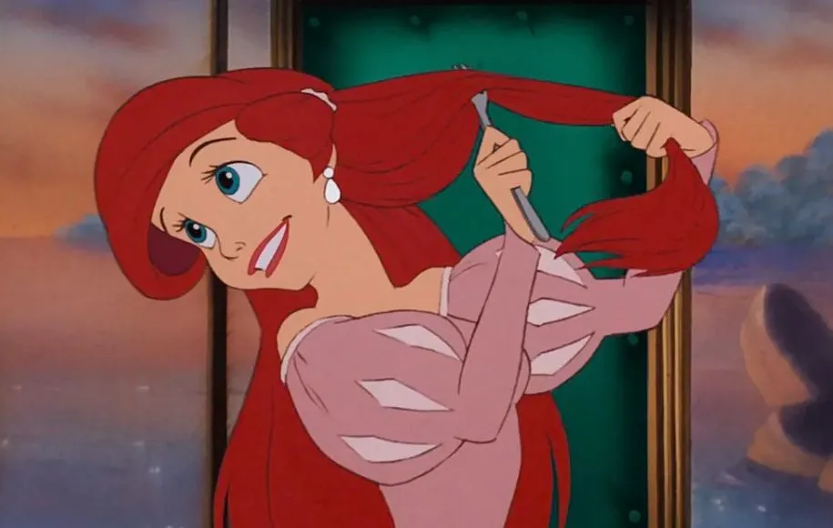 آریل در انیمیشن پری دریایی کوچک