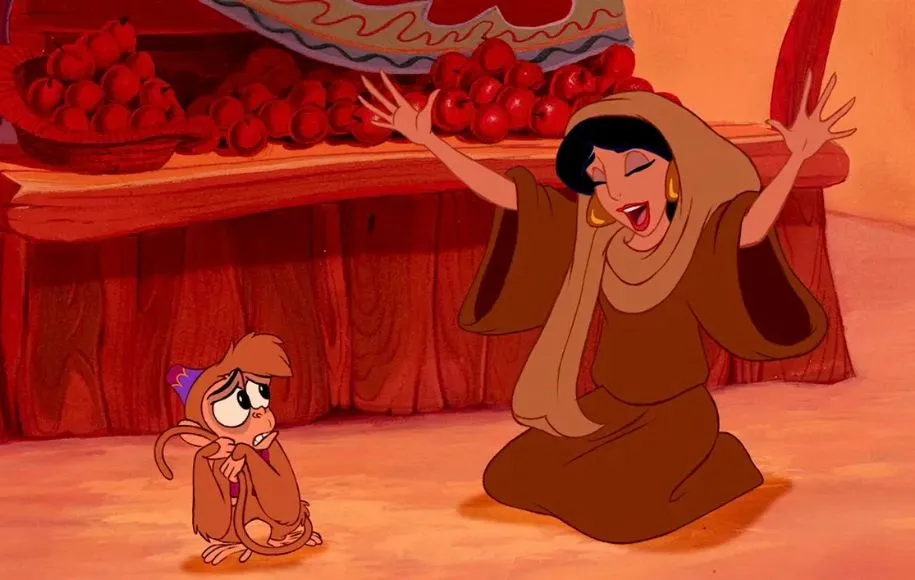 یاسمین در انیمیشن علاالدین