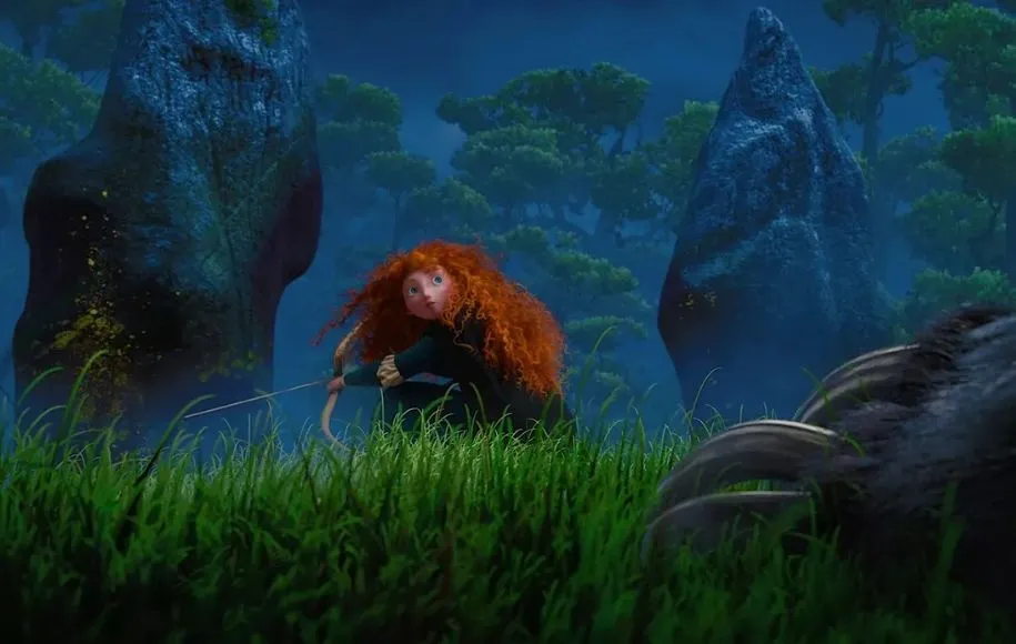 مریدا در انیمیشن شجاع دل