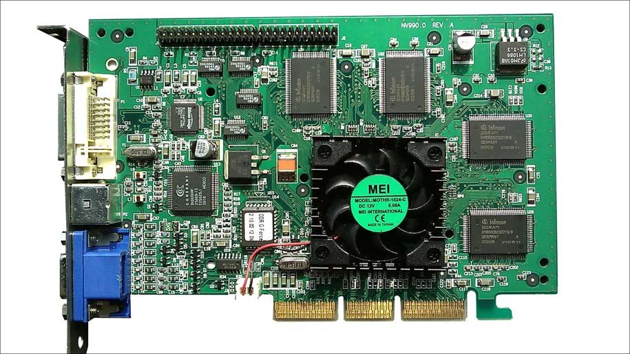 NVIDIA GeForce 256 – سال ساخت: 1999