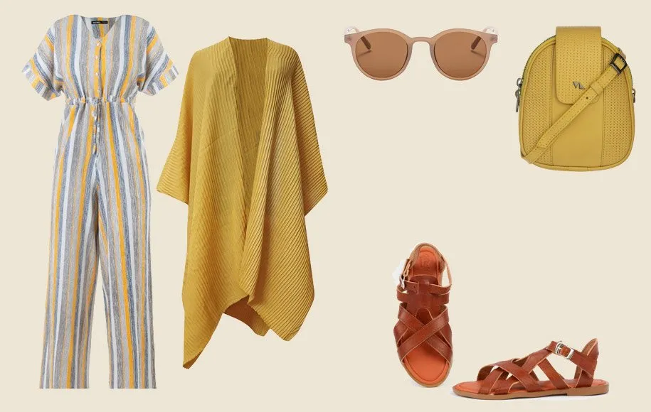 جامپ سوت بلند کژوال و مانتوی تابستانی جلو باز