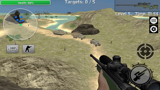 Modern Sniper یکی از بهترین بازی های کم حجم اندروید