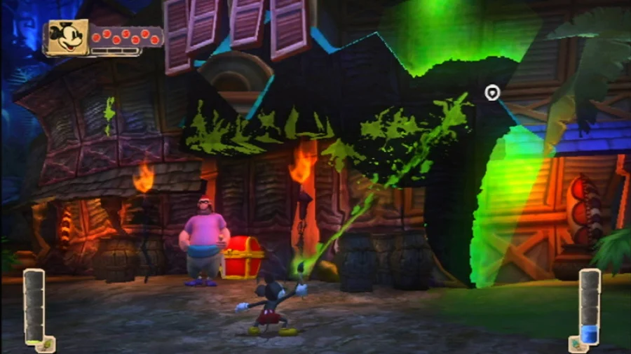 epic mickey screenshot - همه‌ی جاده‌ها به ابرشرکت‌های طمع‌کار منتهی می‌شوند (دکمه‌ی ریست را فشار بده – قسمت دوم)
