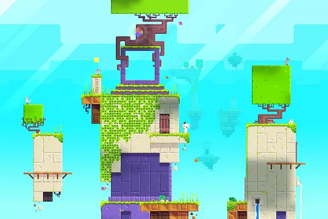 بازی پازلی fez