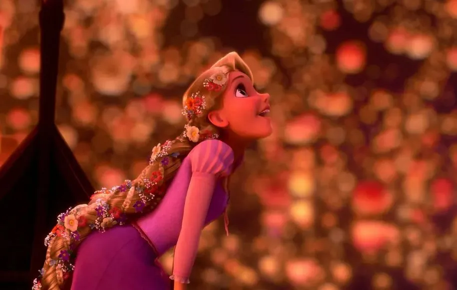 راپونزل در انیمیشن گیسو کمند