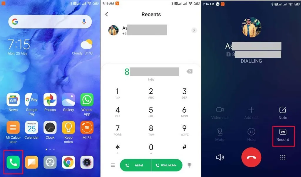 بهترین برنامه ضبط مکالمه دوطرفه برای گوشی شیائومی