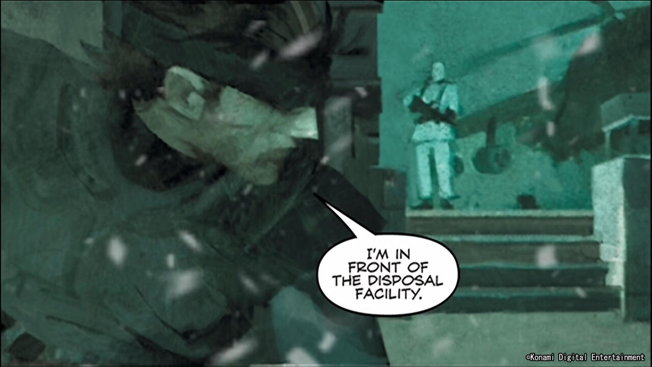 metal gear solid 1 graphic novel