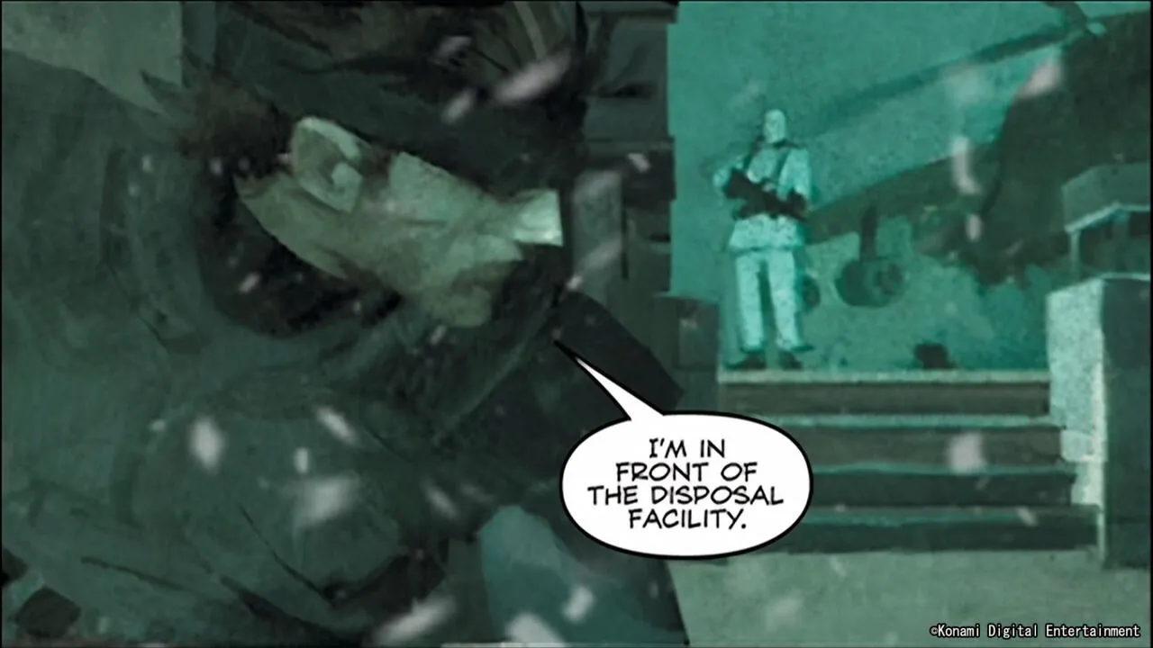 metal gear solid 1 graphic novel