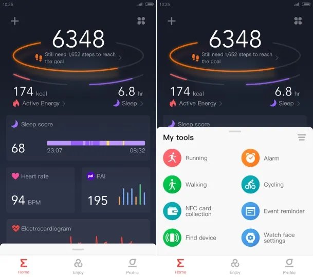 امیزفیت Bip 3 در مقابل هایلو GST