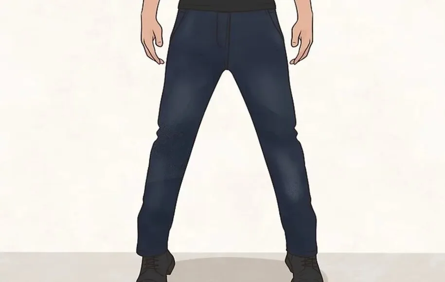 استایل مردانه هالیوودی جذاب با شلوار جین تیره